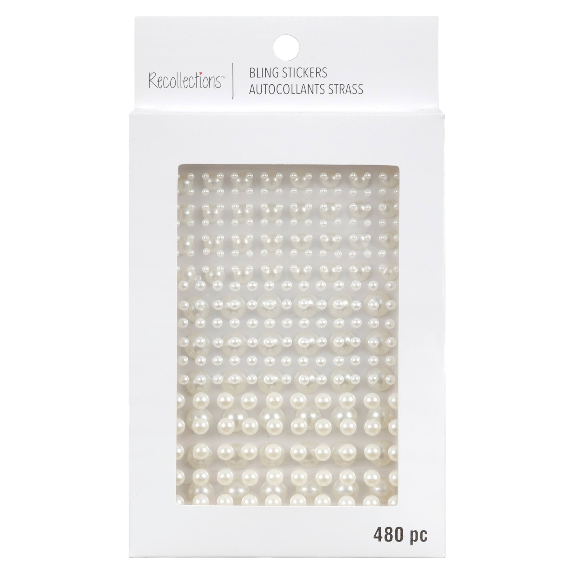 12 Packs: 480 ct. (5,760 total) Pearl Adhesives by Recollections™